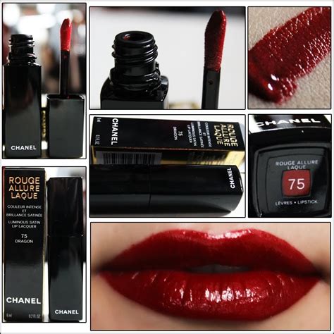 chanel dragon rouge allure laque|Chanel Allure laque longwear.